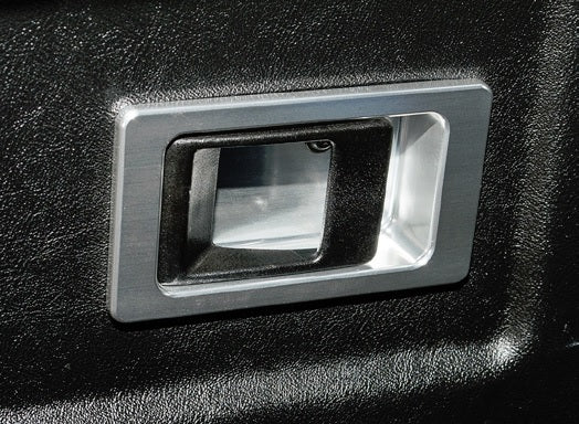Cadre poignée intérieure aluminium (paire) Land Rover defender