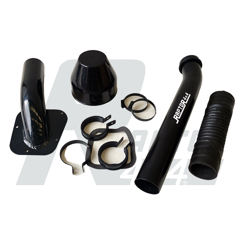 SNORKEL TUBULAIRE EN ACIER POUR DEFENDER DE 300TDI a TD4 RAPTOR