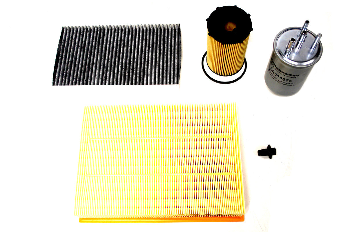 Kit filtres moteur TDV6 2.7 POUR LAND ROVER DISCOVERY - RANGE ROVER