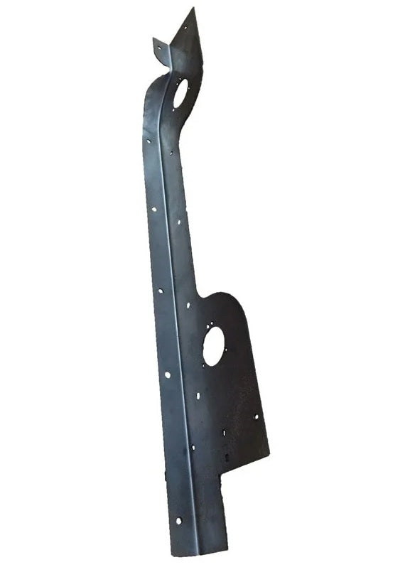 Cadre angle carrosserie noir Land Rover defender