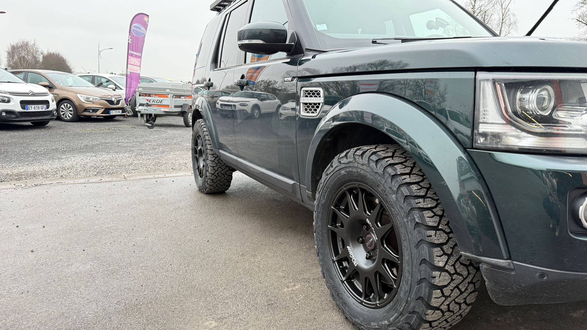 jante alu pour land rover discovery 3/4 Evo corse