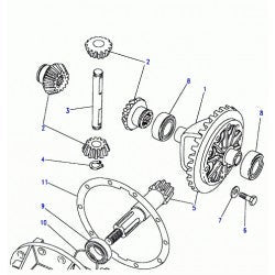 Rondelle de réglage de différentiel (0,04") - 549232 - Land Rover Range Rover Classic